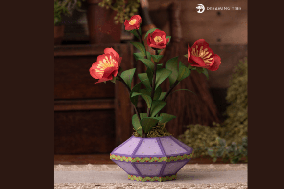 Camellia Flowers SVG: A Strategic Asset for Professional Paper Florals