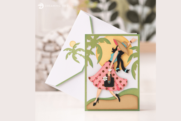 Candy Greeting Card SVG: Summer Joy