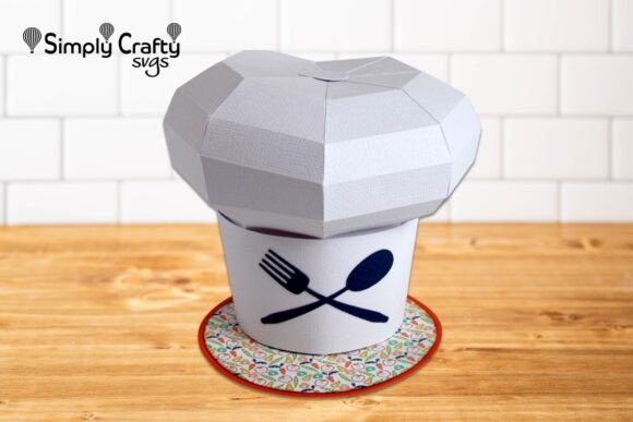 Chef Hat Gift Box SVG: A Practical Guide to 3D Layered Paper Crafts