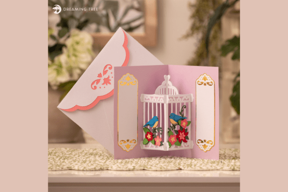 Crafting Elegance: A Comprehensive Guide to the Bird Cage Pop Up Card SVG
