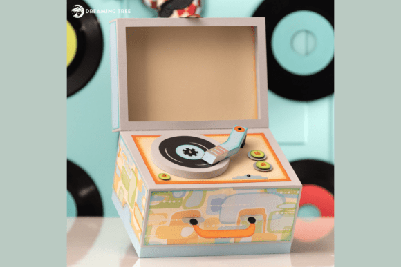 Crafting Nostalgia: A Practical Guide to the Retro Record Player Box SVG
