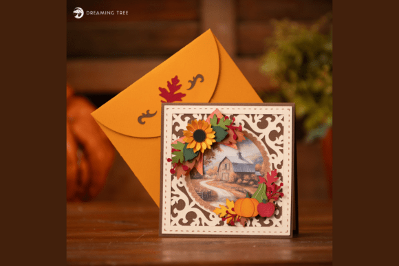 Crafting Warmth with the Harvest Greetings Card SVG