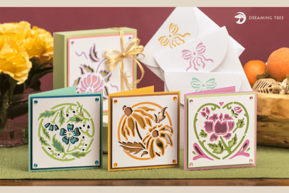 Elevate Your Holiday Crafting with the Lovely Layered Cards SVG Bundle