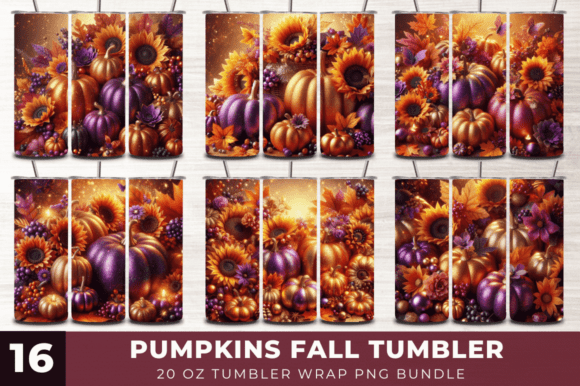 Evaluating 20oz Pumpkins Fall Tumbler Wraps Design for Seasonal Sublimation Projects
