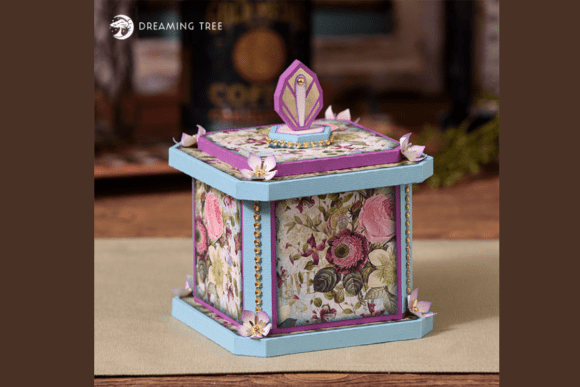 Fancy Floral Gift Box SVG: Elevate Your Design