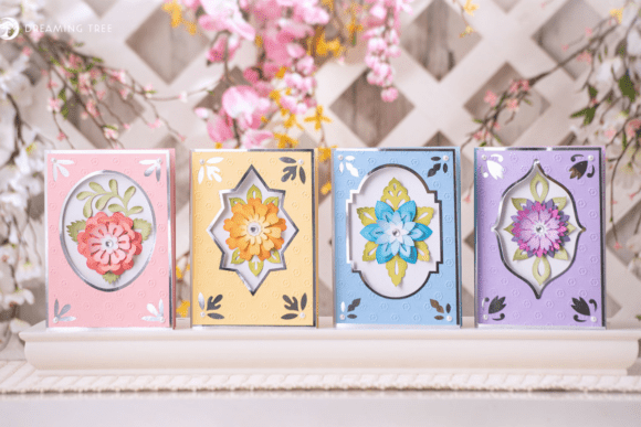 Fantasy Flower Cards SVG Bundle Guide