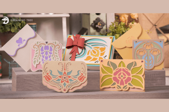 Mastering Art Nouveau Paper Crafting: A Guide to the Nouveau Greetings SVG Bundle