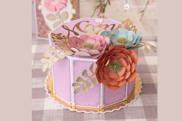 Mother s Day Cake Gift Box SVG: A Beautiful Handmade Tribute for Mom