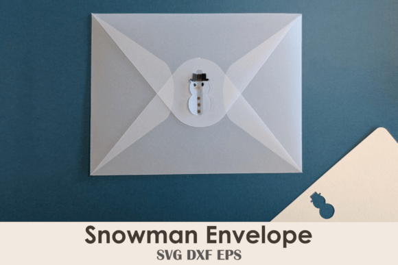 Snowman Envelope and Cards: Festive DIY Holiday Stationery