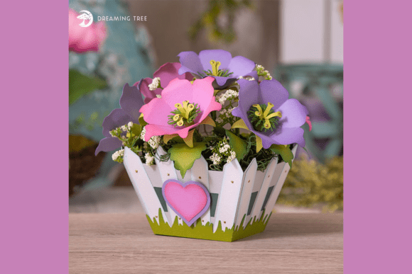 Spring Posies SVG: A Layered Floral Design for Crafting