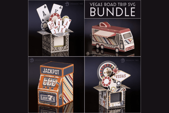 Vegas Road Trip SVG Bundle: Craft Glitz & Glamour